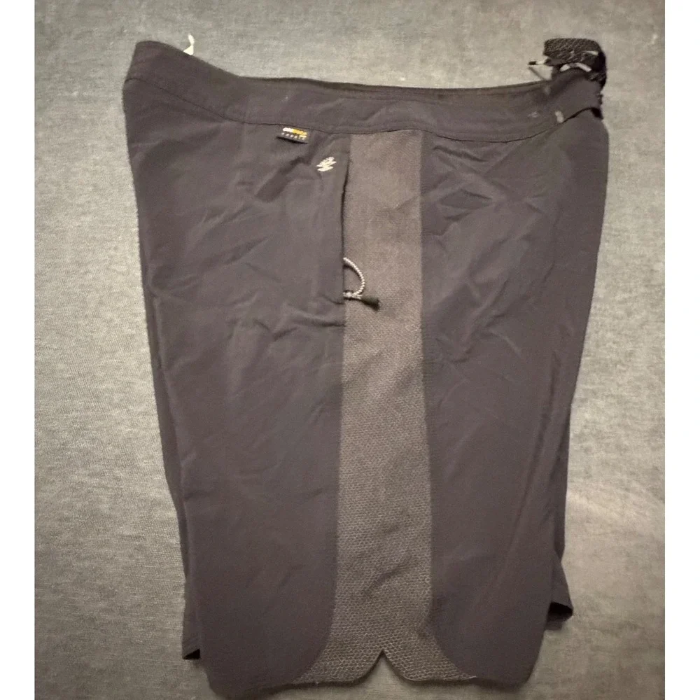 Rip Curl‎ Mirage Ultimate Stretch Boardshorts Black Cordura Mens Swim Trunks